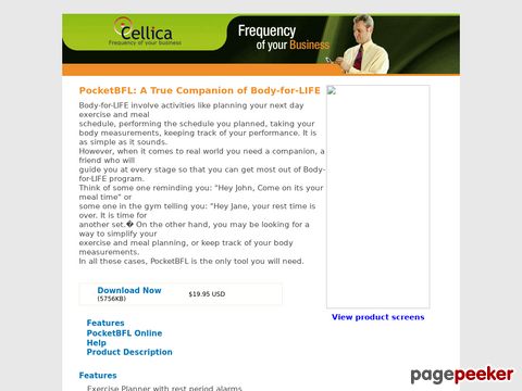 PocketBFL: Body for LIFE Companion
