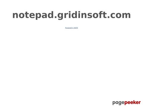 GridinSoft Notepad Lite