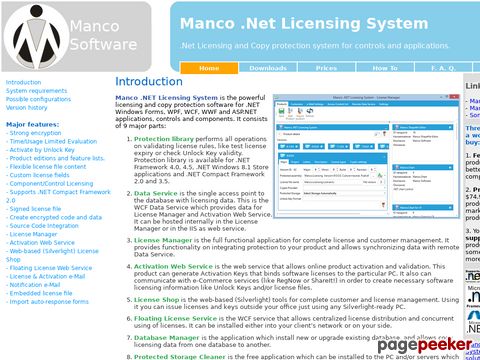 Manco .NET Licensing System
