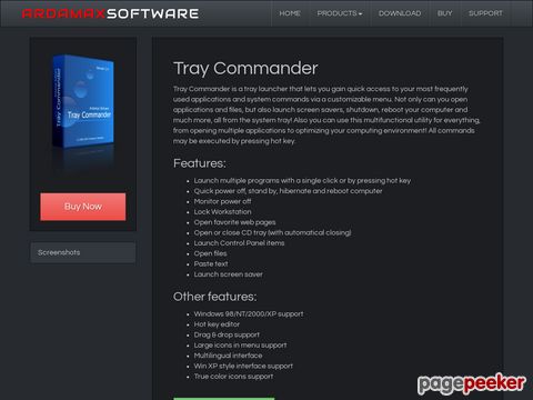 Tray Commander