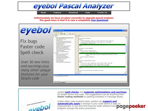 eyebol pascal analyzer