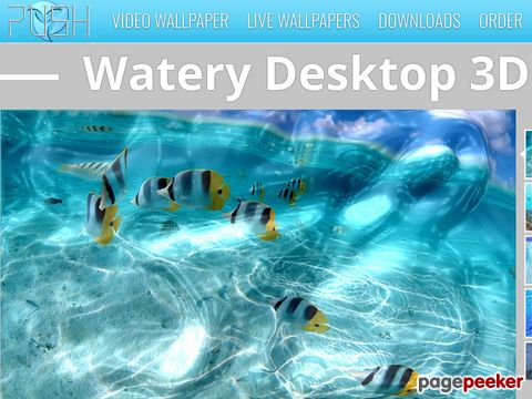 Watery Desktop 3D Live Wallpaper