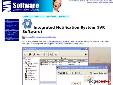 Integrated Notification System (IVR)