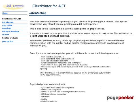 RTextPrinter for .NET